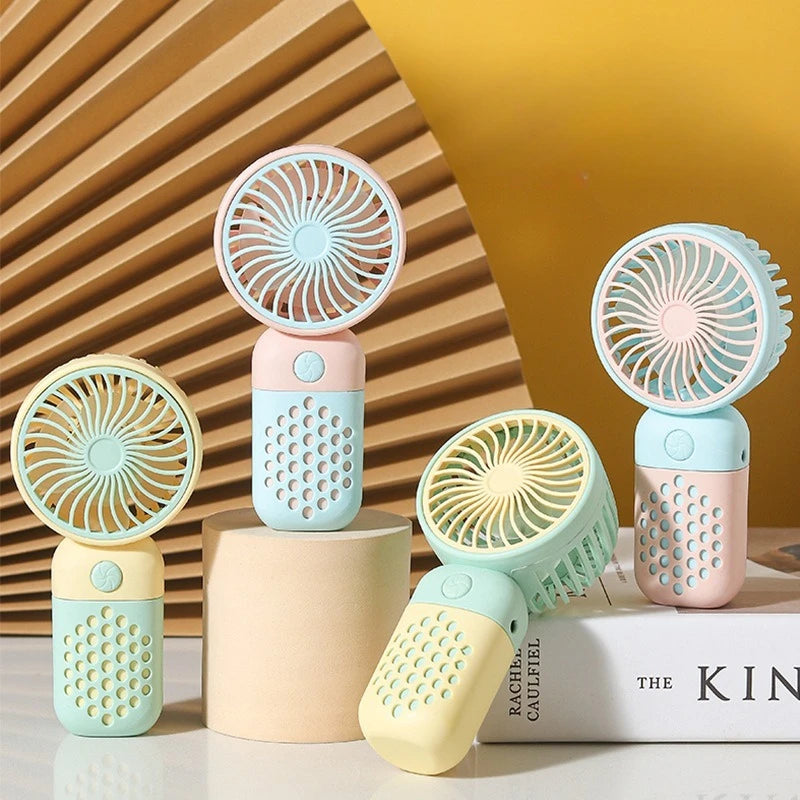 Cute Cartoon Mini Handheld Fan